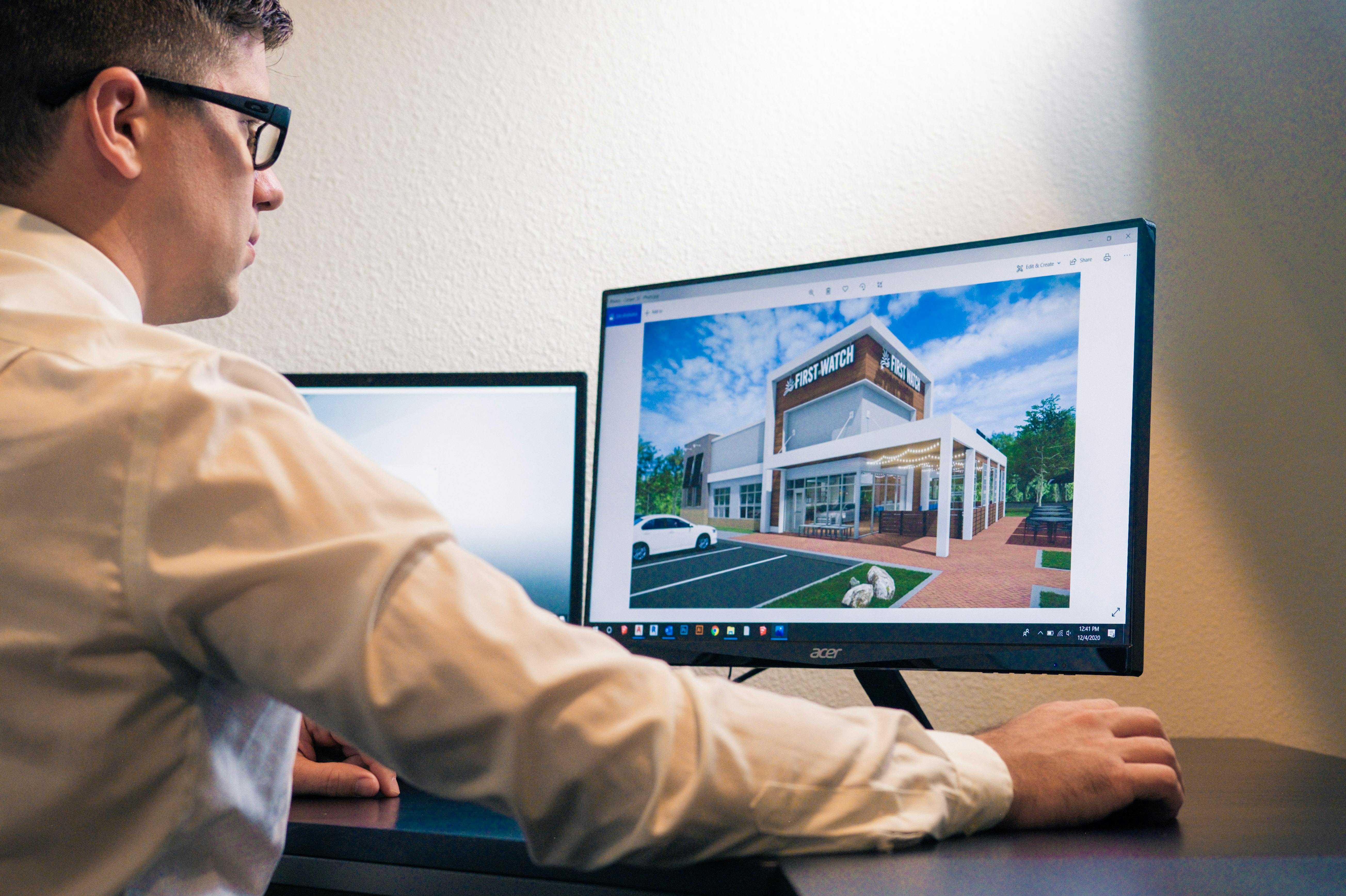 3d building model